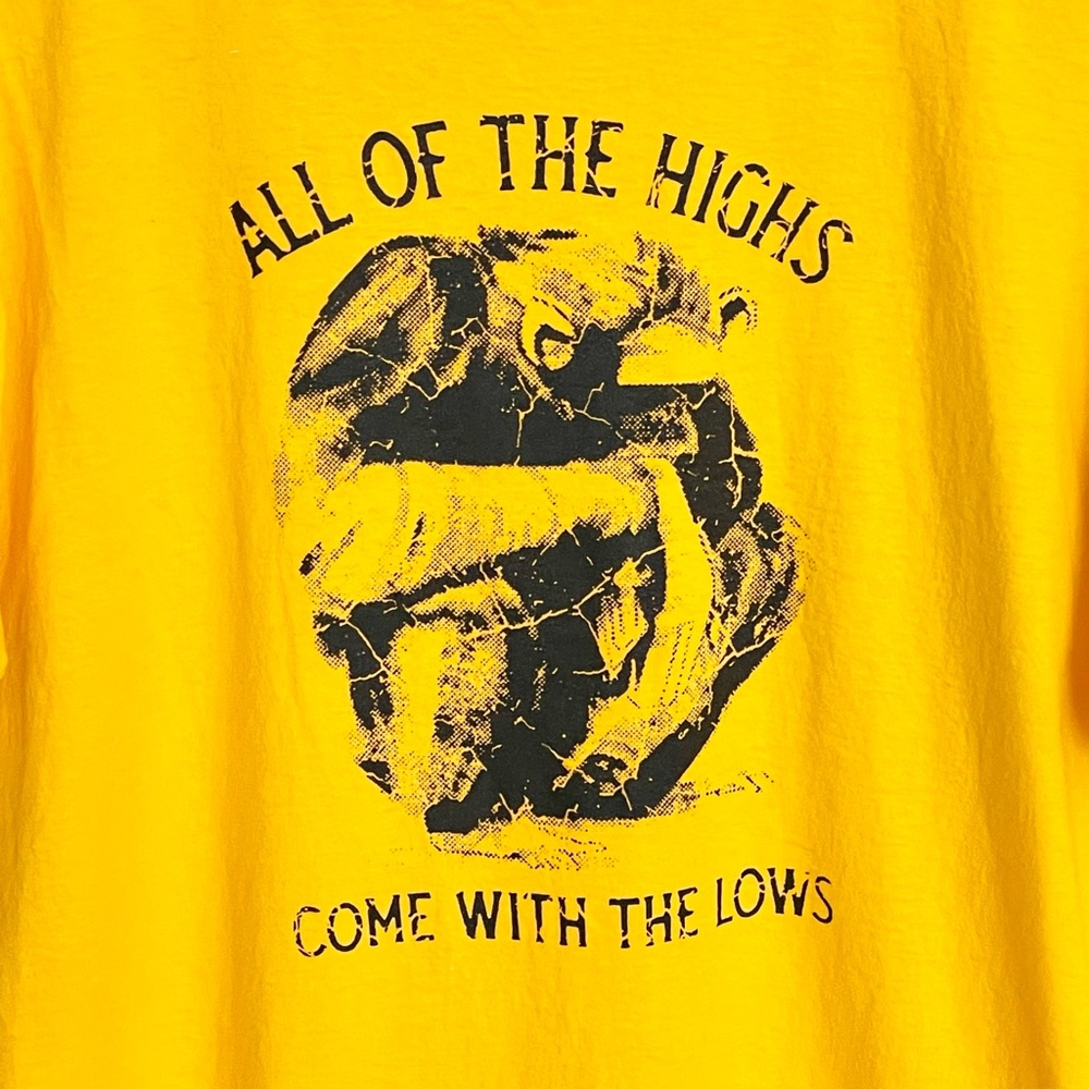 NEW Tropidelic Reggae Rock Band Graphic Yellow Concert T Shirt Adult size Large - Picture 3 of 7